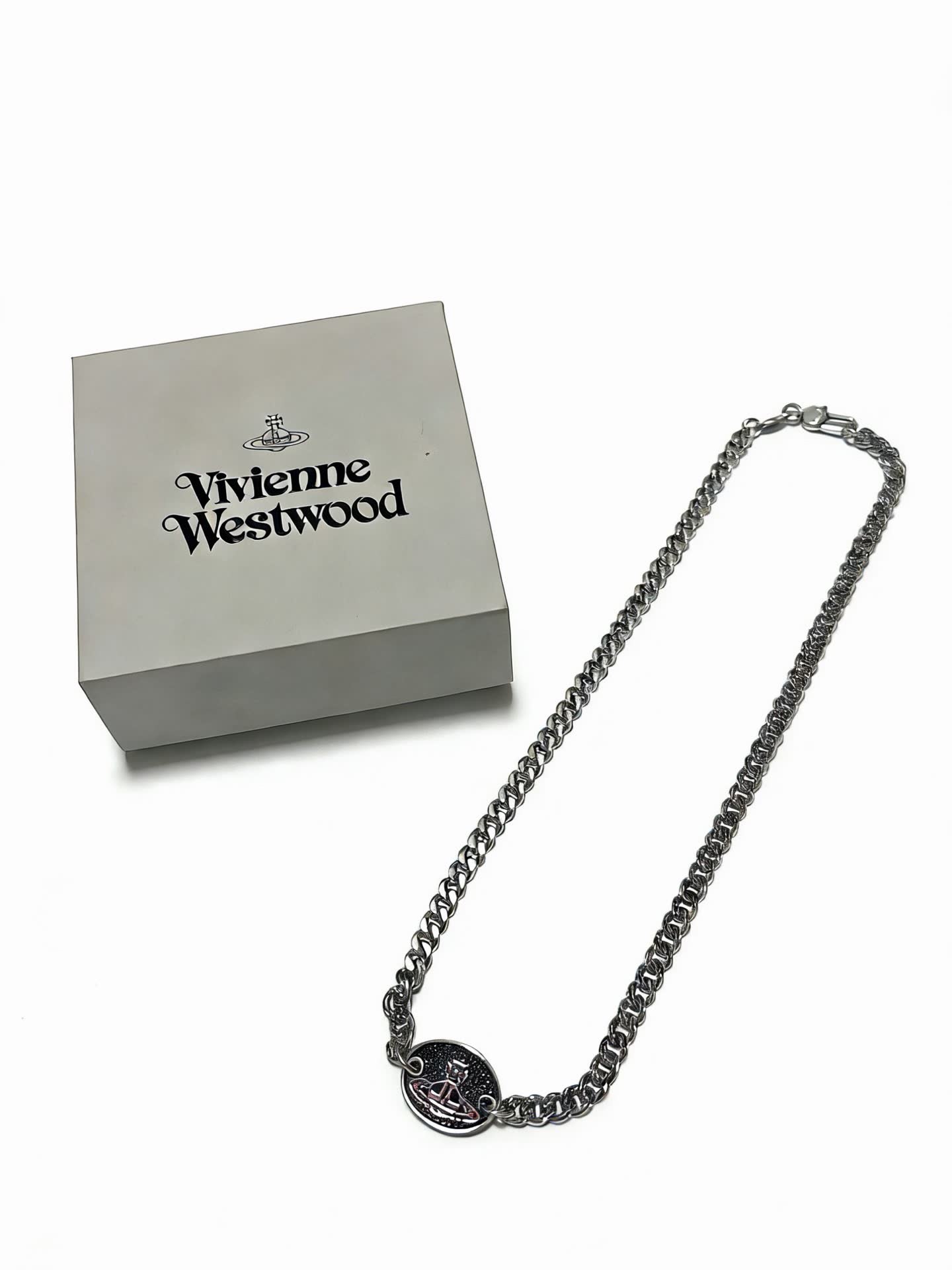 Vivienne Westwood Silver Chain Necklace